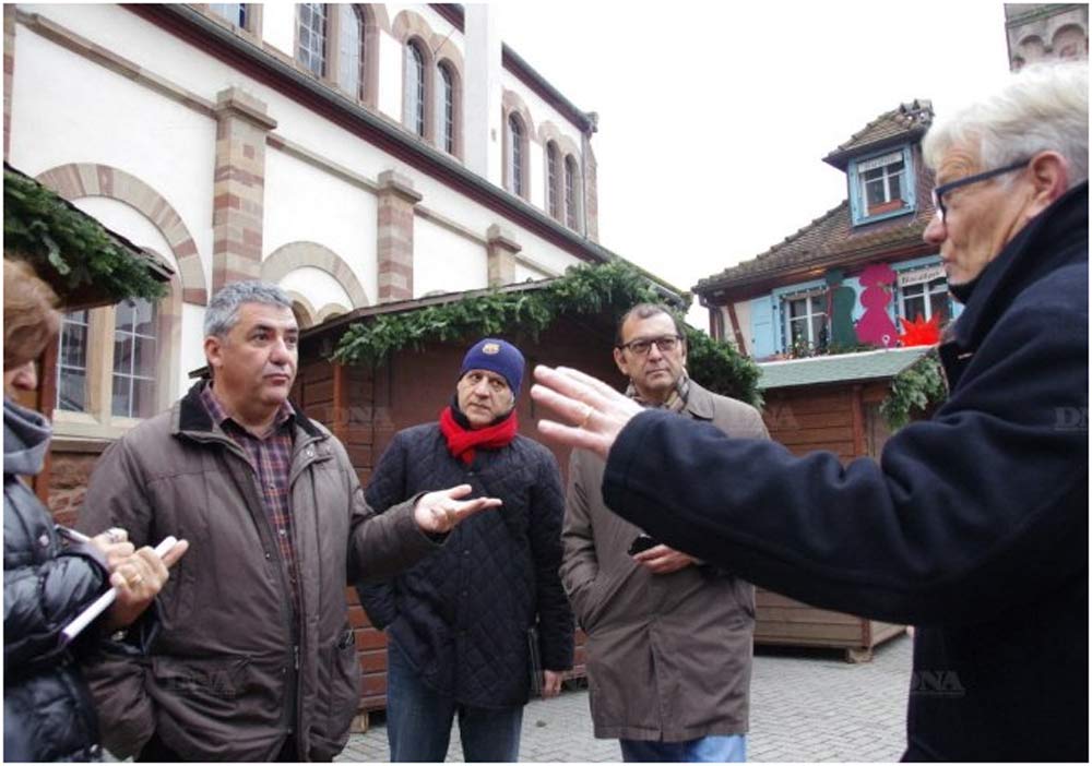 La venue de cette délégation turque s’est faite grâce au nouveau réseau de professionnels Alsace Welcome. PHOTO DNA